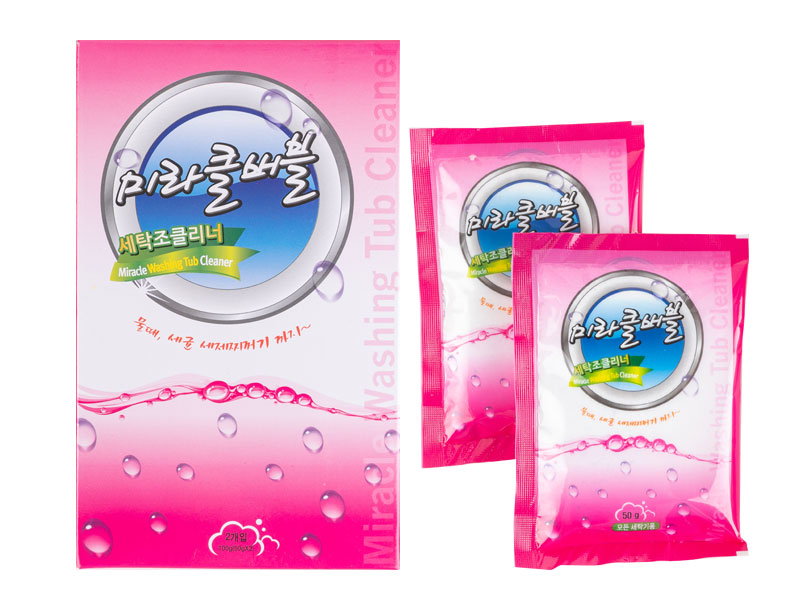 Miracle Bubble washing machine cleaner